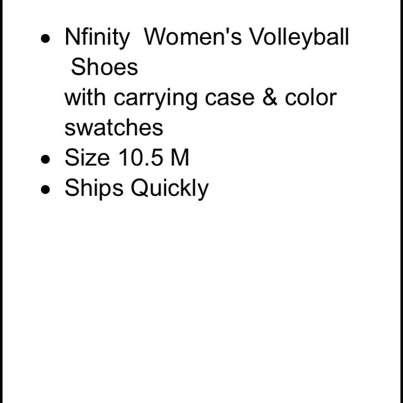 Nfinity Women’s Volleyball Sneakers Final Price - Picture 9 of 9